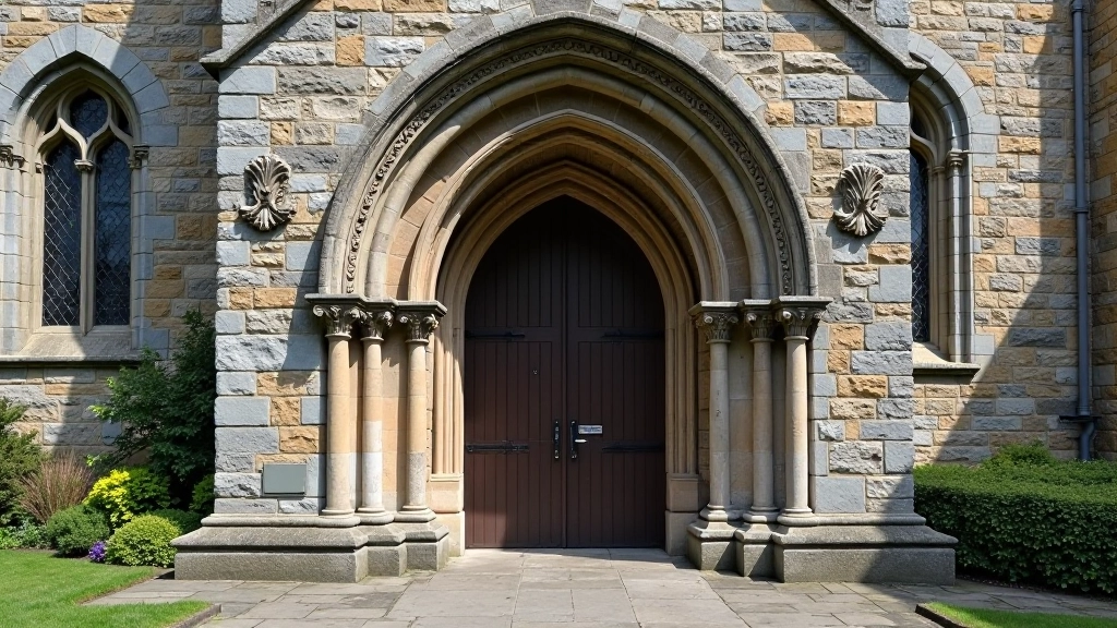 Historic Kilkenny Cathedral with medieval architecture